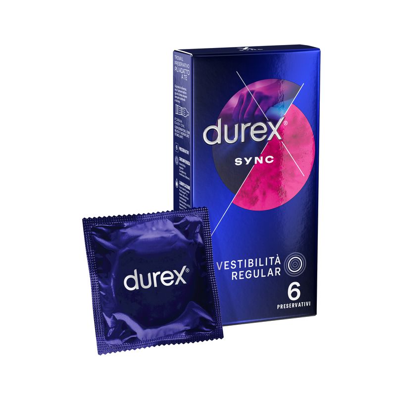Durex Sync Profilattico 6 Pezzi-1