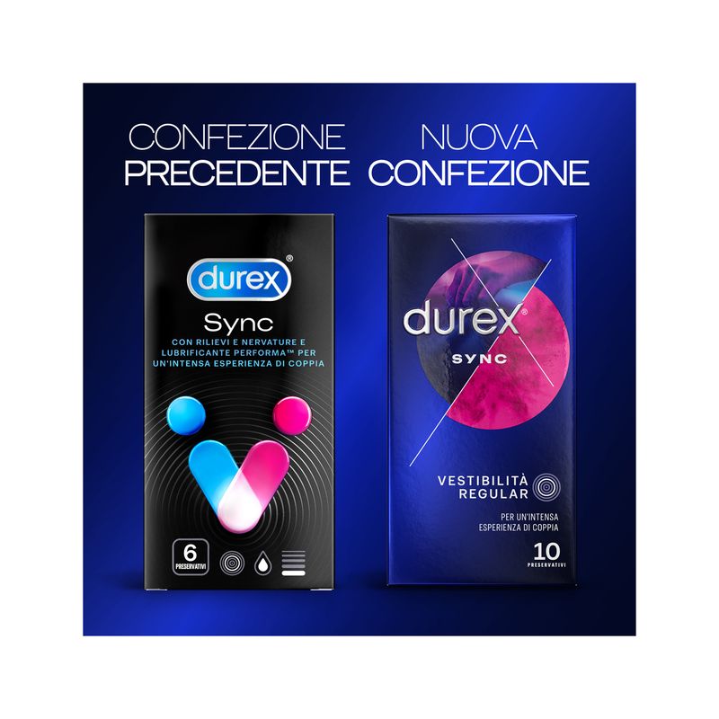 Durex Sync Profilattico 6 Pezzi-3