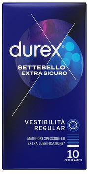 Durex Profilattico Settebello Extra Sicuro 10 Pezzi-1