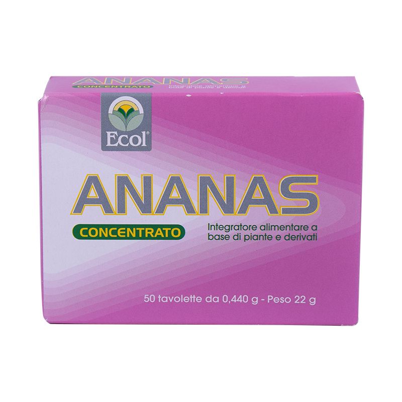 Ecol Ananas Concentrato per la digestione 50 tavolette-1