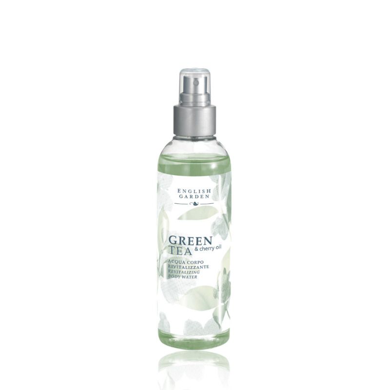 Atkinsons English Garden Green Tea e Cherry Oil acqua corpo 200ml-1