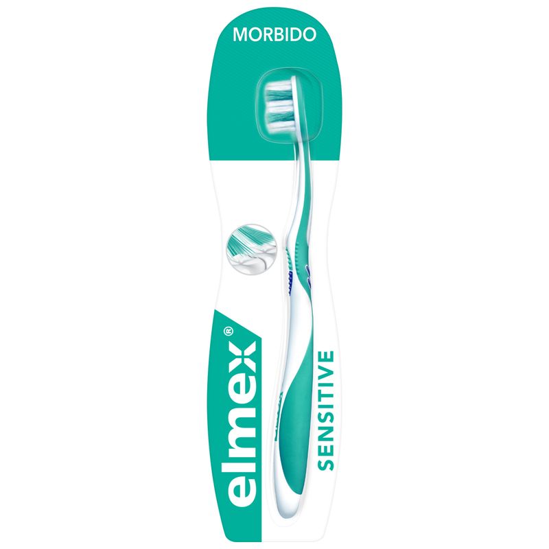 Elmex Spazzolino Sensitive Extra Morbido per una pulizia delicata dei denti sensibili 1 pezzo-1