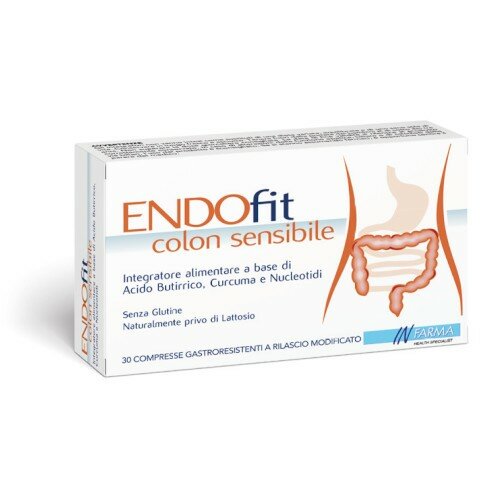 Infarma Endofit Colon Sensibile regola l'attività gastrointestinale 30 compresse-2