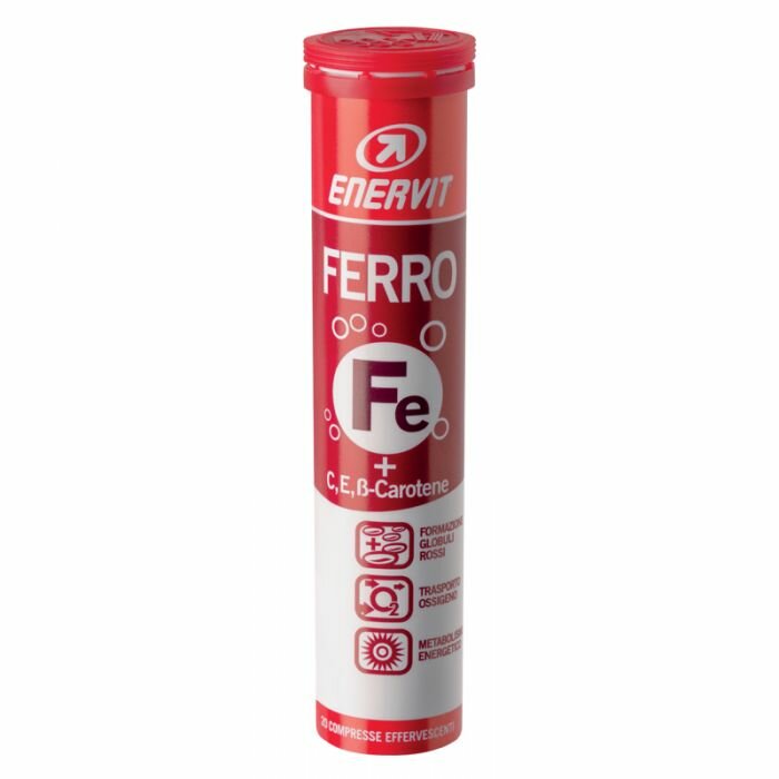 Enervit Ferro integratore di Ferro 20 compresse effervescenti-2