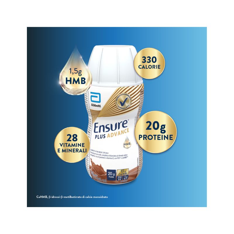 Ensure Plus Advance Cioccolato 200mlx4 pezzi-2