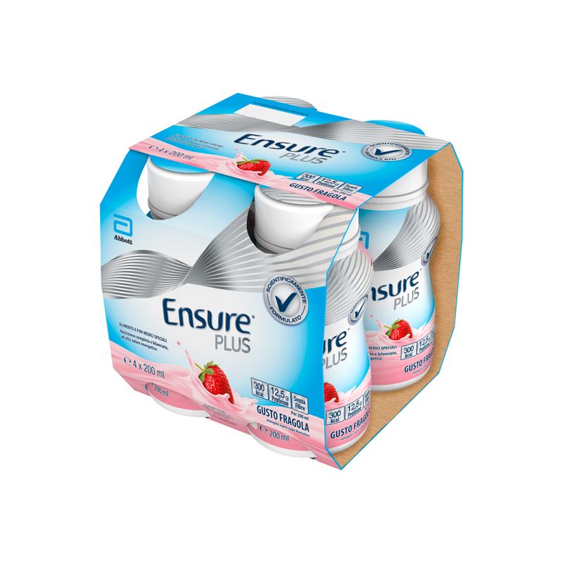 Ensure Plus Drink Fragola 200mlx4 pezzi-1