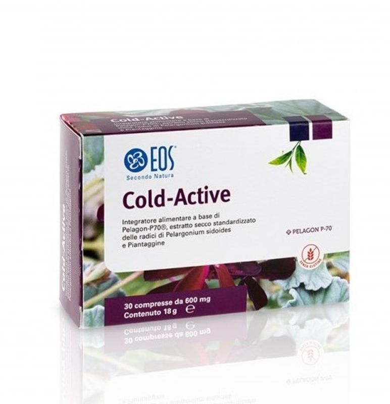 Eos Cold Active per la funzionalità delle vie respiratorie 30 compresse da 600mg-1