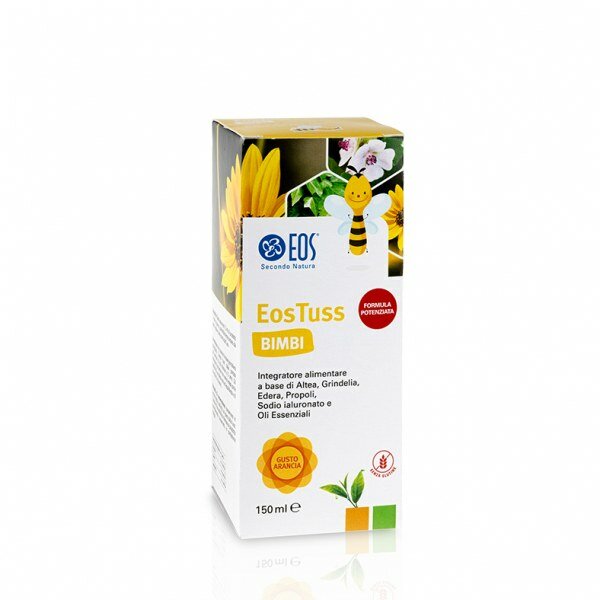 Eos Tuss Bimbi benessere della gola e delle vie respiratorie per bambini 150ml-2