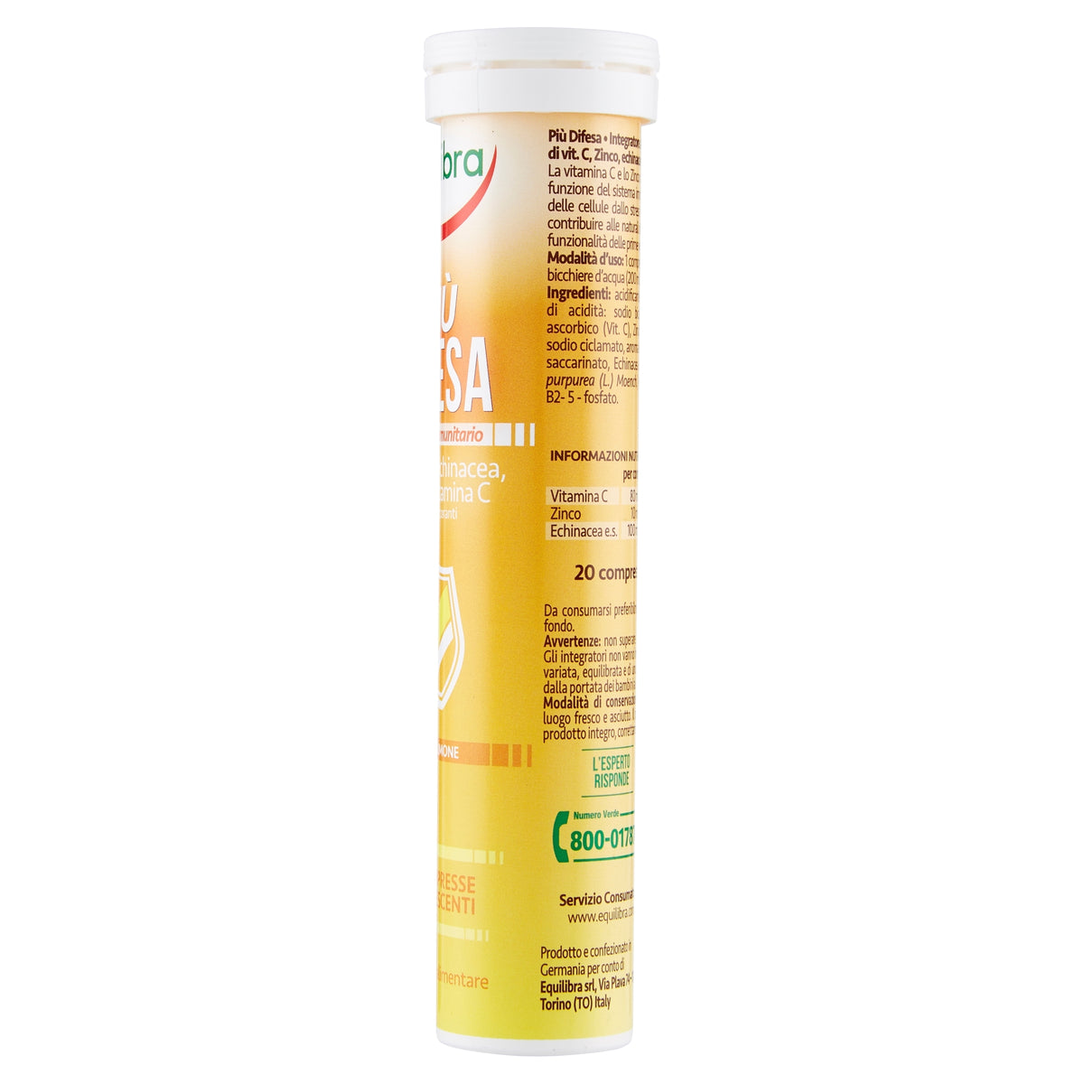 Equilibra Più Difesa integratore per il sistema immunitario 20 compresse effervescenti-4