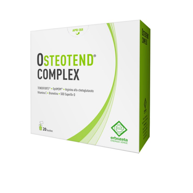 Erbozeta Osteotend Complex integratore antiossidante 20 bustine-1