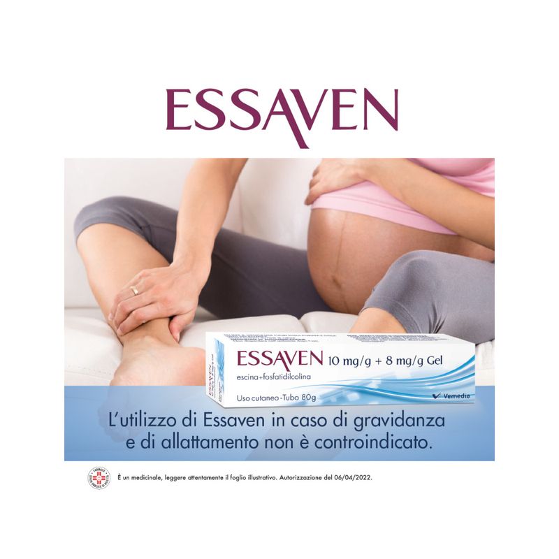Essaven Gel C.M 1% + 0,8% 80 Grammi-7