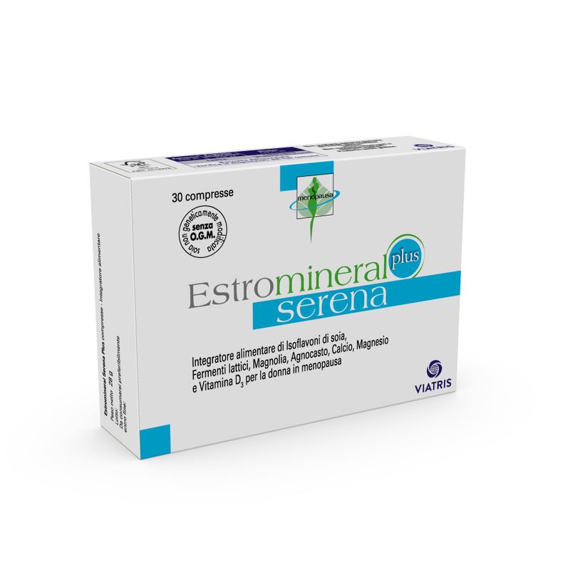 Estromineral Serena Plus per la donna in menopausa 30 compresse-1