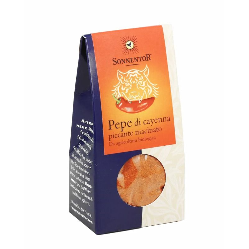 Sonnentor Pepe di Cayenna Piccante Macinato BIO 40g-1