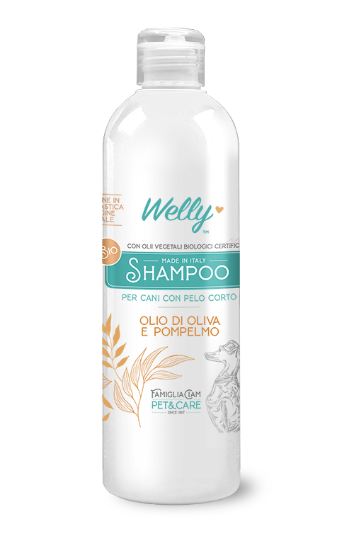 Welly Shampoo Olio Di Oliva E Pompelmo Per Cani Con Pelo Corto 250ml-1