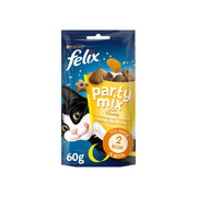 Purina Felix Party Mix Cheezy Ai Formaggi Snack Gatti Adulti Busta 60g-1