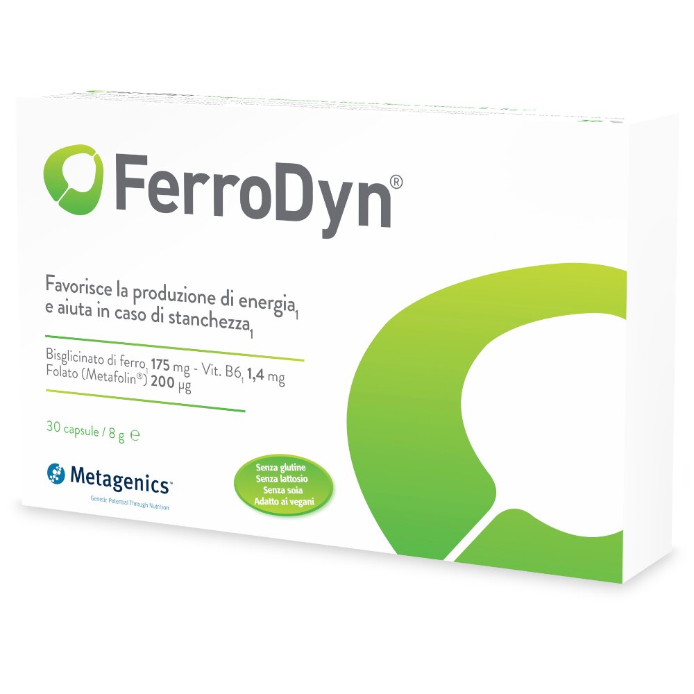 FerroDyn 30 capsule integratore alimentare di ferro-2