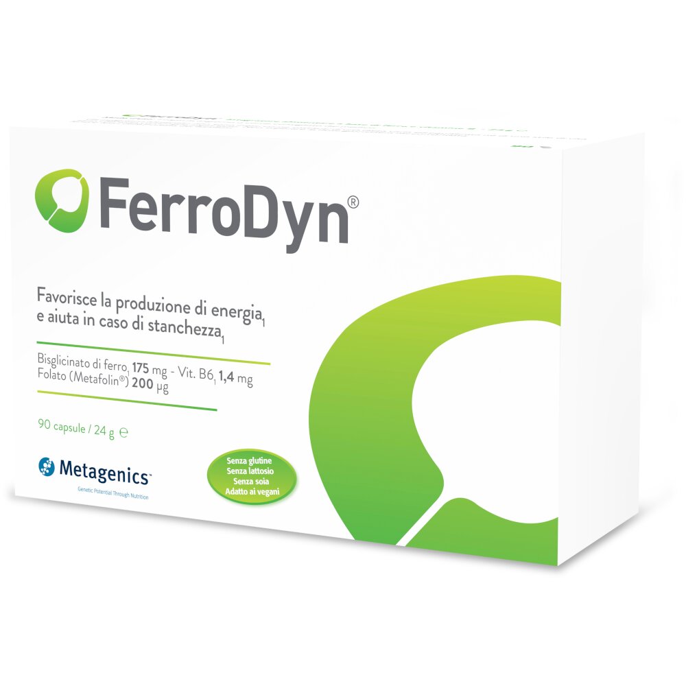 FerroDyn 90 capsule integratore alimentare di ferro-2