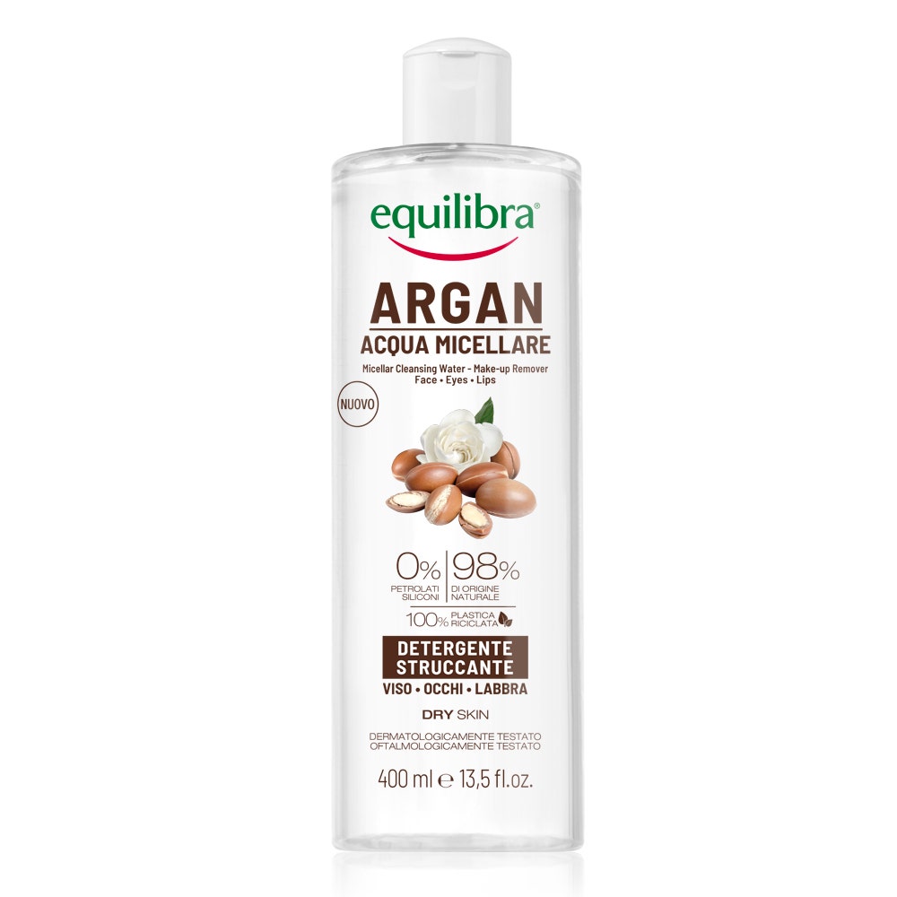 Equilibra Argan Acqua Micellare Detergente Struccante 400ml-1