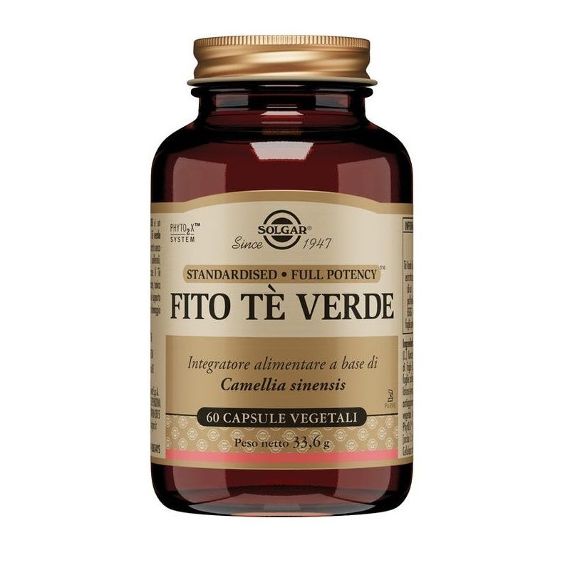 Solgar Fito Te Verde integratore alimentare 60 capsule-1