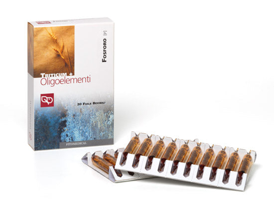 Fitomedical Triticum+ Oligoelementi Fosforo 20 fiale da 2ml-1