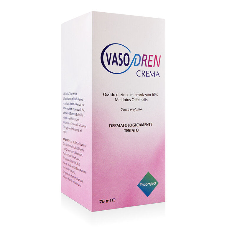 Vasodren crema immediata sensazione di benessere alle gambe 75ml-2