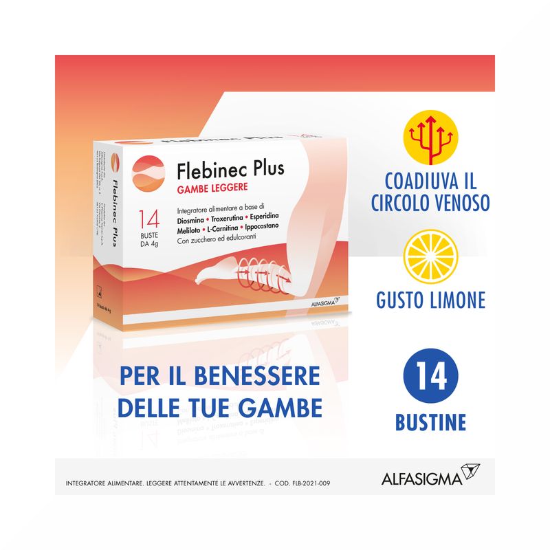 Flebinec Plus 14 bustine-1