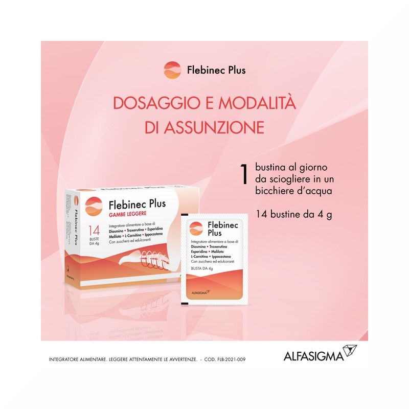 Flebinec Plus 14 bustine-5