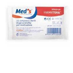 Meds Garza Compressa Idrofila 10x10cm 25 Pezzi-1
