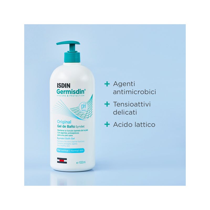 Isdin Germisdin Igiene Corpo Quotidiana 1 Litro-3
