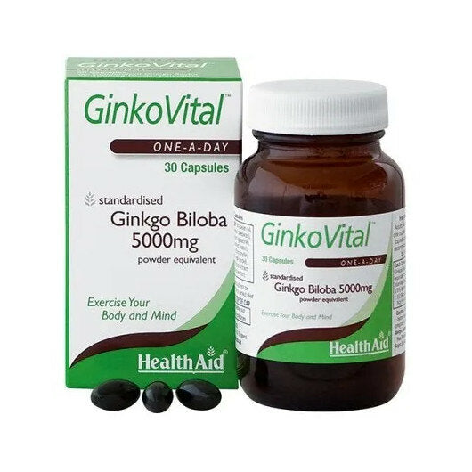 Healthaid Ginkovital 30 Capsule Molli-2