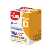 Vita Act Vitamina D 2000 U.I. per la salute di ossa e sistema immunitario 60 compresse-1