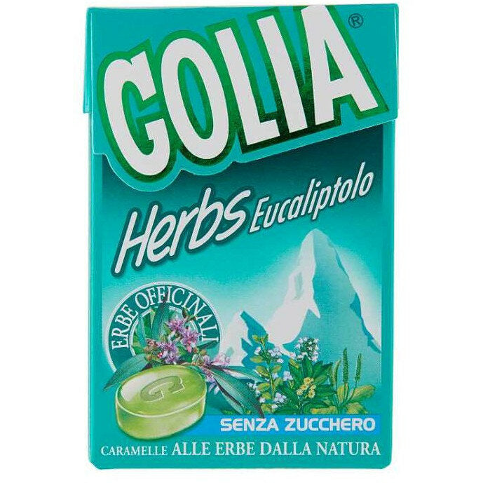 Golia Herbs Eucalipto caramelle senza zucchero 49g-2
