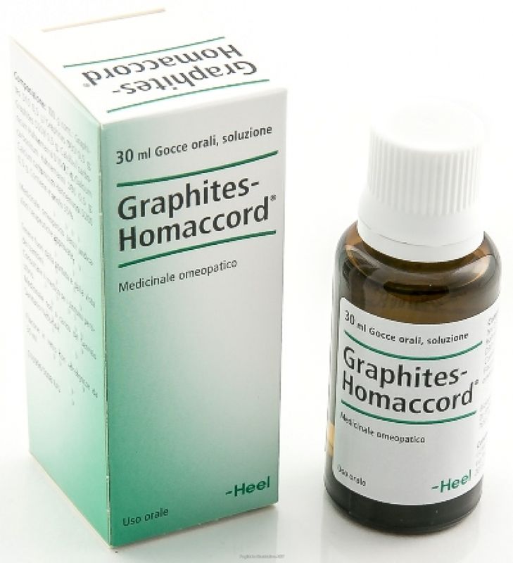 Heel Graphites Homaccord Gocce Orali 30ml Flacone Contagocce-1