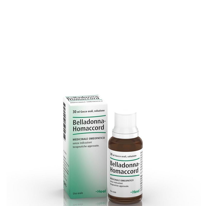 Guna Heel Belladonna Homaccord medicinale omeopatico gocce 30ml-1
