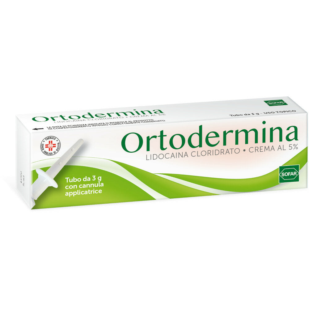 Sofar Ortodermina*Crema Dermatologica 3g 5%-2