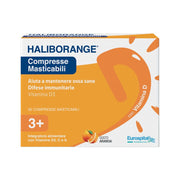 Haliborange bambini 3+ con Vitamina D3 e Vitamina C gusto arancia 30 compresse masticabili-1