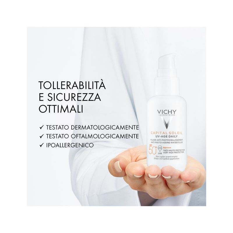 Vichy Capital Soleil Fluido Anti-Fotoinvecchiamento colorato 50+SPF 40 ml-7