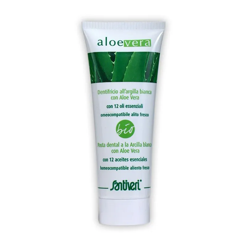 Santiveri Dentifricio Aloe Vera Gel Bio 75ml-1