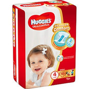 Huggies Ultra Comfort Pannolino Base Taglia 4 18 Pezzi 7-18kg-1
