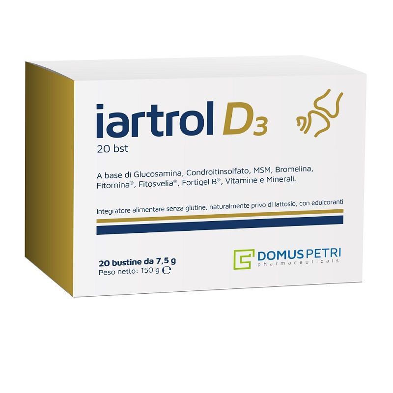 Iartrol D3 per la funzionalità articolare 20 bustine-1