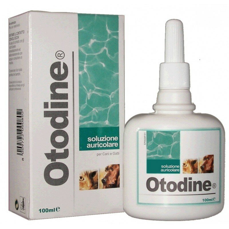 Otodine Detergente Liquido per l'igiene auricolare del cane e del gatto 100ml-2
