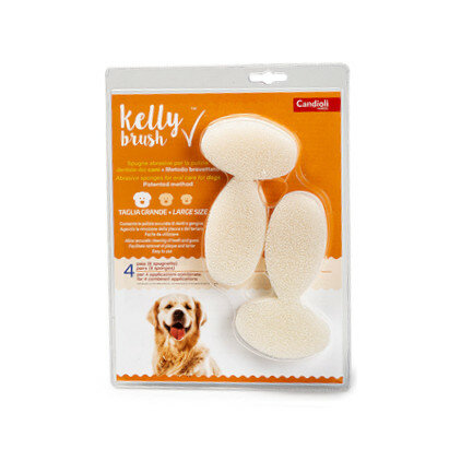 Candioli Kelly Brush Spugnetta Grande 4+4 Pezzi-2