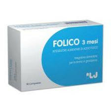 Folico 3 mesi integratore alimentare utile in gravidanza 90 compresse-2