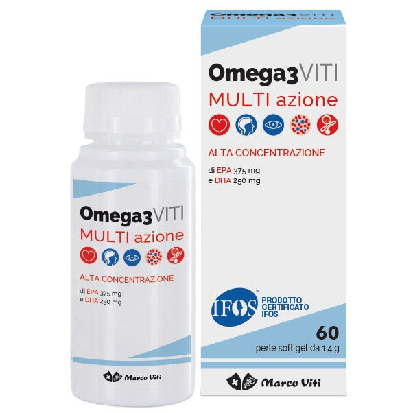 Marco Viti Omega 3 Multiazione per cuore e mente 60 perle-2