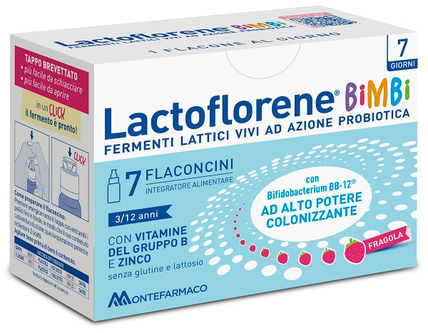 Lactoflorene Bimbi 7 Flaconcini Da 10ml