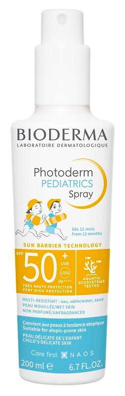 Bioderma Photoderm Pediatrics Spray Solare Viso E Corpo 200ml SPF50+-1