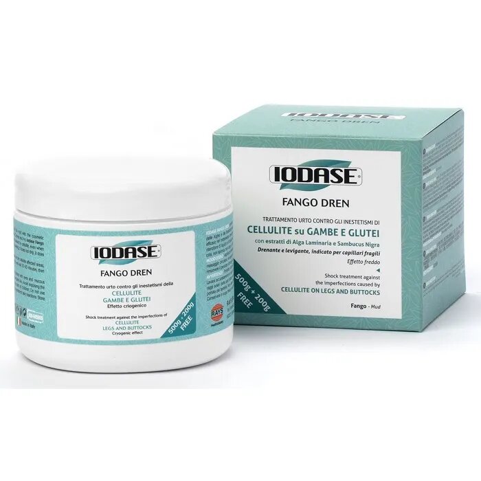 Iodase Fango Dren inestetismi della Cellulite e pesantezza alle gambe 700g-2