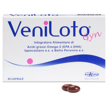 Veniloto Gyn utile per il microcircolo 20 capsule-2