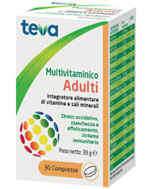 Teva Multivitaminico Adulti 30 compresse-1