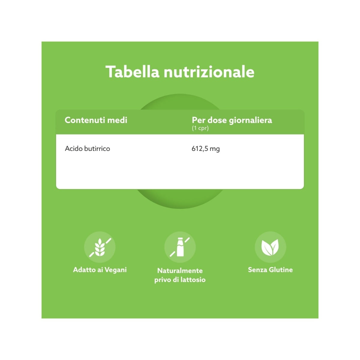 Amicafarmacia Butirrato di Sodio Integratore 30 Compresse-6